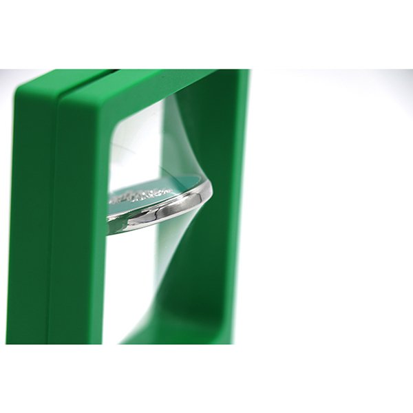 透明懸浮塑料綠色展示盒_5